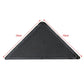 Triangular non-slip mat sticker, about 10 cm per side, black textured grip.