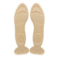 Round apricot heel post back insole insert pad for high heels, breathable anti-slip