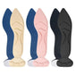 Pair of heel post back insole insert pads in blue, pink, and black colors