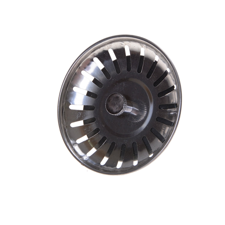 Stainless flume cover disc with slotted edge and central drain hole