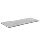 Rectangular whetstone sharpener stone with gray honeycomb pattern and thin edge