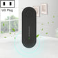 Black mini air purifier with on/off button, US plug
