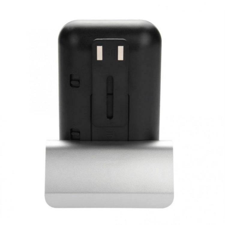 Thermometer base with charging contacts and black housing