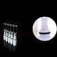 Transparent cigarette holders with close-up of removable filter insert and white chamber base