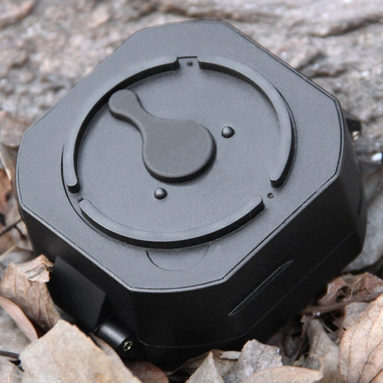 Compass top cover with circular control knob and two small indicator buttons