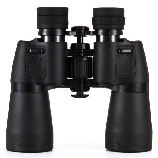 Eyeskey 10x50 binoculars, black textured grips and central focus dial