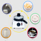 Usage diagram showing chocolate, wax, and soap melting with the temperature-controlled unit