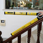 Yellow 0–270° angle gauge with circular dial, placed along a table edge