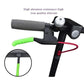 Green non-slip silicone handbrake cover, textured curved sleeve for scooter