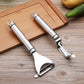Stainless steel vegetable planer peelers set with triangular and curved blades