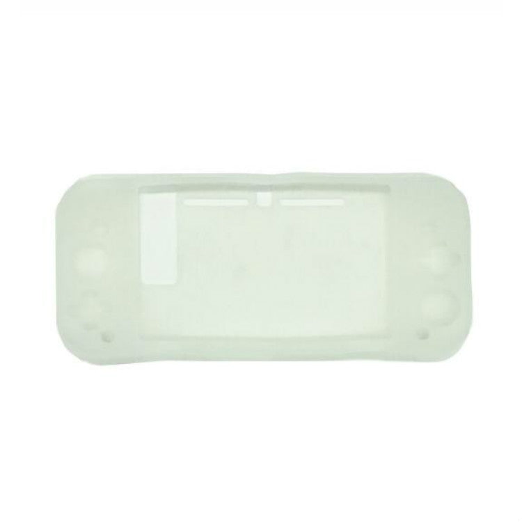 White silicone Switch case with screen window and controller button cutouts
