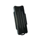 Closed black waterproof game card protective case, side view