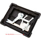 Automatic cigarette rolling machine open with metal rollers and no-slip base