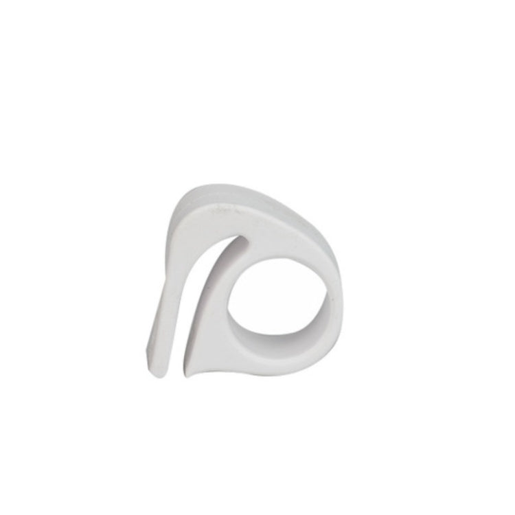 White U-shaped folding wrench protector clip for Xiaomi M365