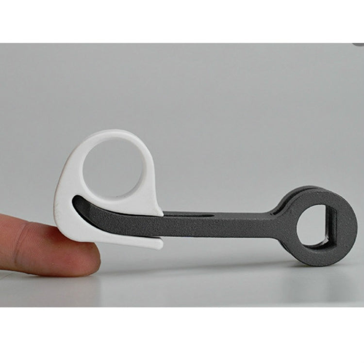 Black folding wrench protector clip with wrench end for Xiaomi M365