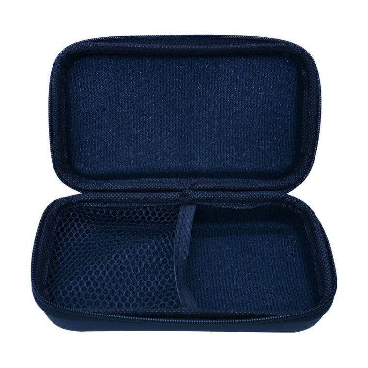 Navy zippered carrying case for mini digital multimeter