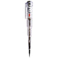 Transparent voltage tester pen with pointed probe tip and red indicator light