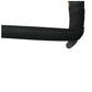 Black road bike handlebar tape with textured grip strip and bar-end wrap end cap