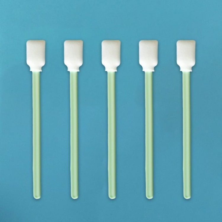 Inkjet sponge cleaning wipe sticks, mint-green handles with white sponge heads (6 sticks)