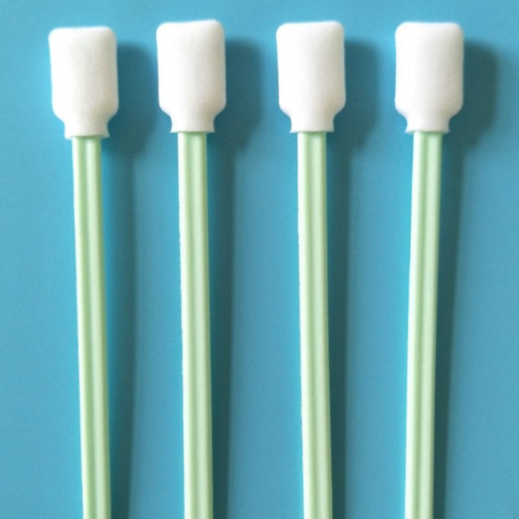 Inkjet sponge cleaning wipe sticks, mint-green handles with white flat sponge tips (4 sticks)