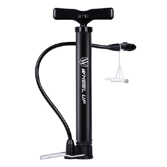 WHEEL UP mini high-pressure hand bicycle pump with hose and multi-valve head