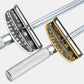 Torque wrench heads with black and yellow dials marked for 0–300 N·m and 0–500 N·m