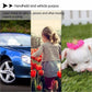Black mini GPS tracker locator for vehicle, pet, and people tracking uses