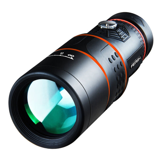 FEIRSH night vision monocular with large green-tinted objective lens