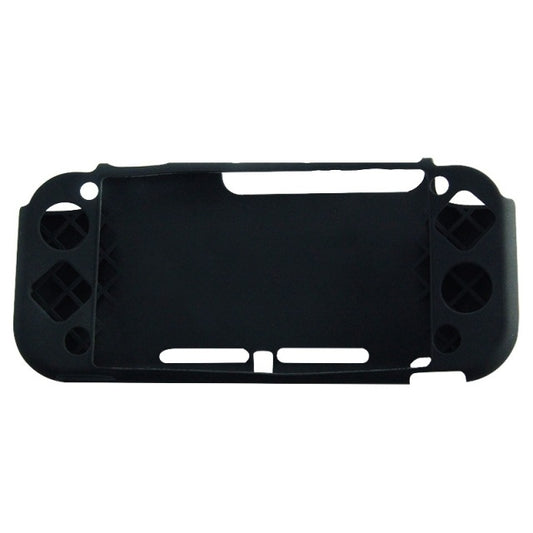 Black back cover for Switch Lite with cutouts for controls and ports