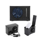 Black 12V air cooler fan with accessories kit and detachable base fan unit