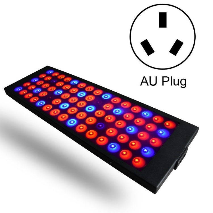 Ultra-thin plant growth light panel with multicolor LED glow, AU plug