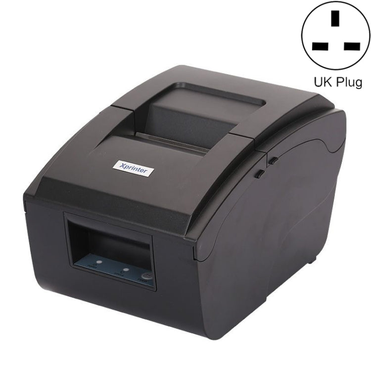 Xprinter dot matrix invoice printer with front paper feed window and top cover