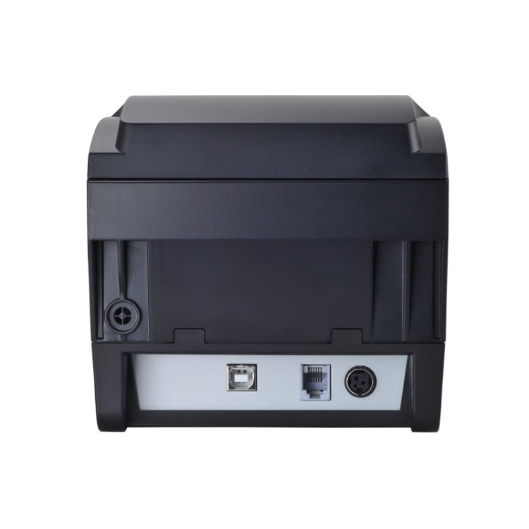 Xprinter thermal receipt printer rear ports panel with power and connectors