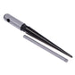 T-handle taper reamer with dual silver rods and black central sleeve, pointed end visible