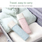 Portable toothbrush holder with flip-top cover, flower carved texture for travel