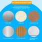 Beige suction hook set with compatibility for various wall surfaces