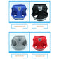 Dog reflective mesh safety vest harness color options: blue, black, grey, red