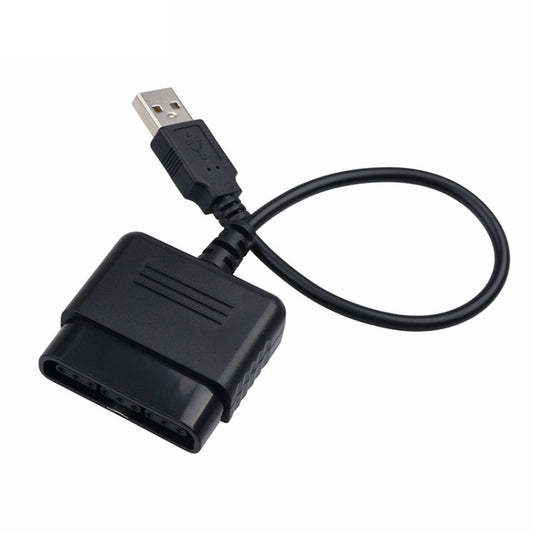 USB game controller adapter cable with black connectors