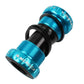 Sky blue mountain bike bottom bracket axle, hollow screw-in BB bolt
