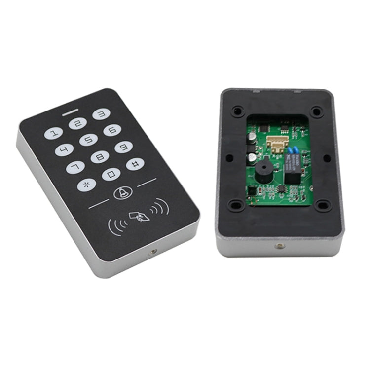Card access controller keypad cover and open interior circuit board module