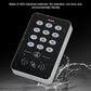 Card access keypad controller in ABS housing with keypad and card-swipe symbol