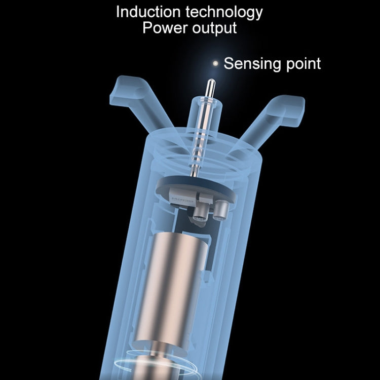 MKODO induction hand razor internal technology view with sensing point