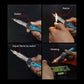 Cordless gas soldering iron with switch, producing a flame for circuit board work