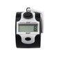 White and black manual press electronic counter with LCD count display and reset label