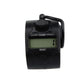 Black manual press electronic counter with LCD count screen and reset control