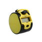 Yellow and black manual press electronic counter with LCD count display and reset switch