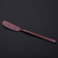 Purple butter knife with a smooth rounded spreader blade and slim long handle.