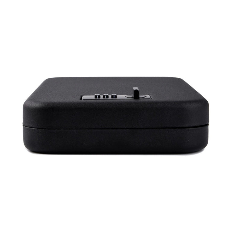 Black compact password safe with keypad on the front panel