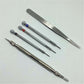 14-in-1 watch tool set with multiple silver precision hand tools and pry blade