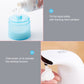 Foam soap dispenser setup, pouring liquid into the tank and activating the sensor